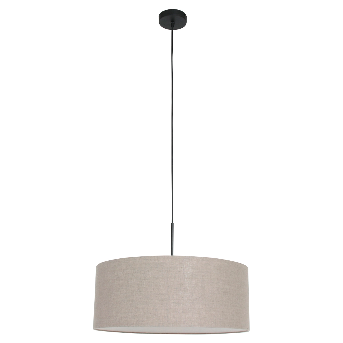 Lampe suspendue Sparkled 50cm avec abat-jour taupe Steinhauer 8712746146257