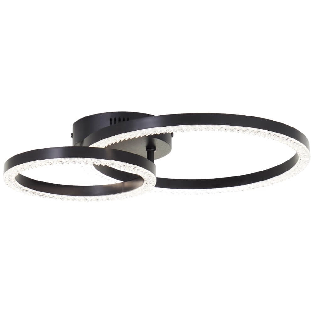 Plafonnier noir Aurelia noir Brilliant 4004353442124