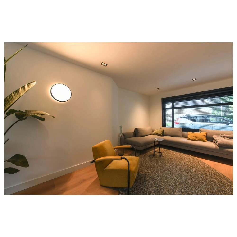 Spot LED encastrable carré Kadux Double 2x LED - noir - 3000K SLV 4024163279109