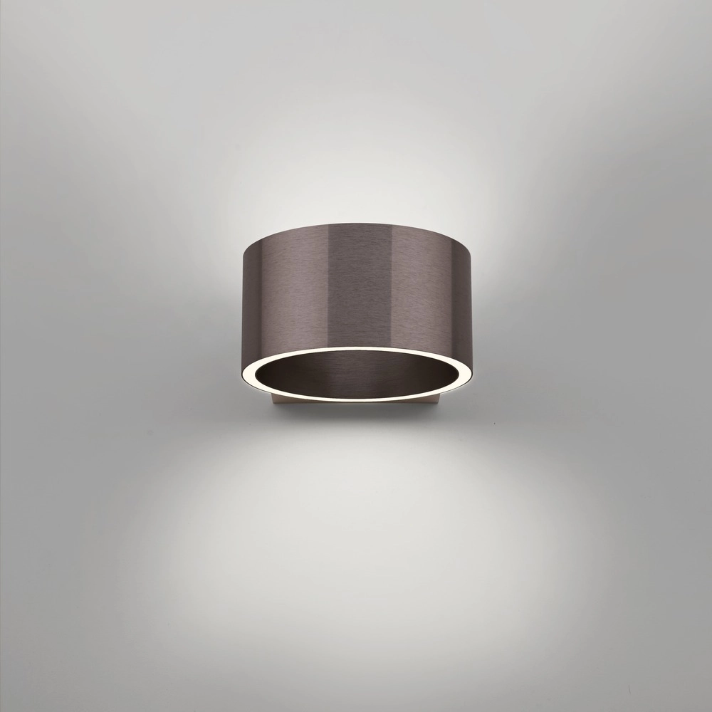 Lampe murale rechargeable Pure Akku Clipse Brossé brun foncé Paul Neuhaus 4012248393017