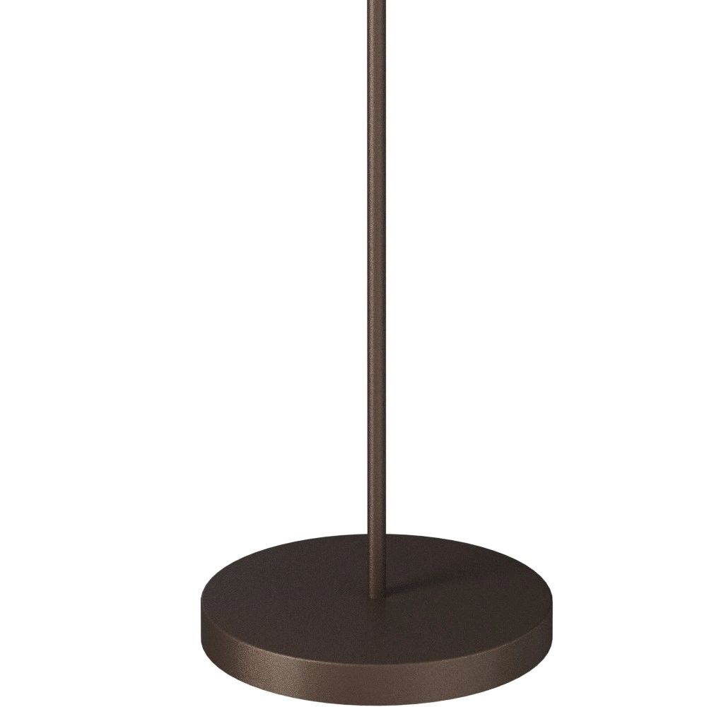 Lampe de pied à 3 lumières Talana Cacao brun avec or Masterlight 8718121427119