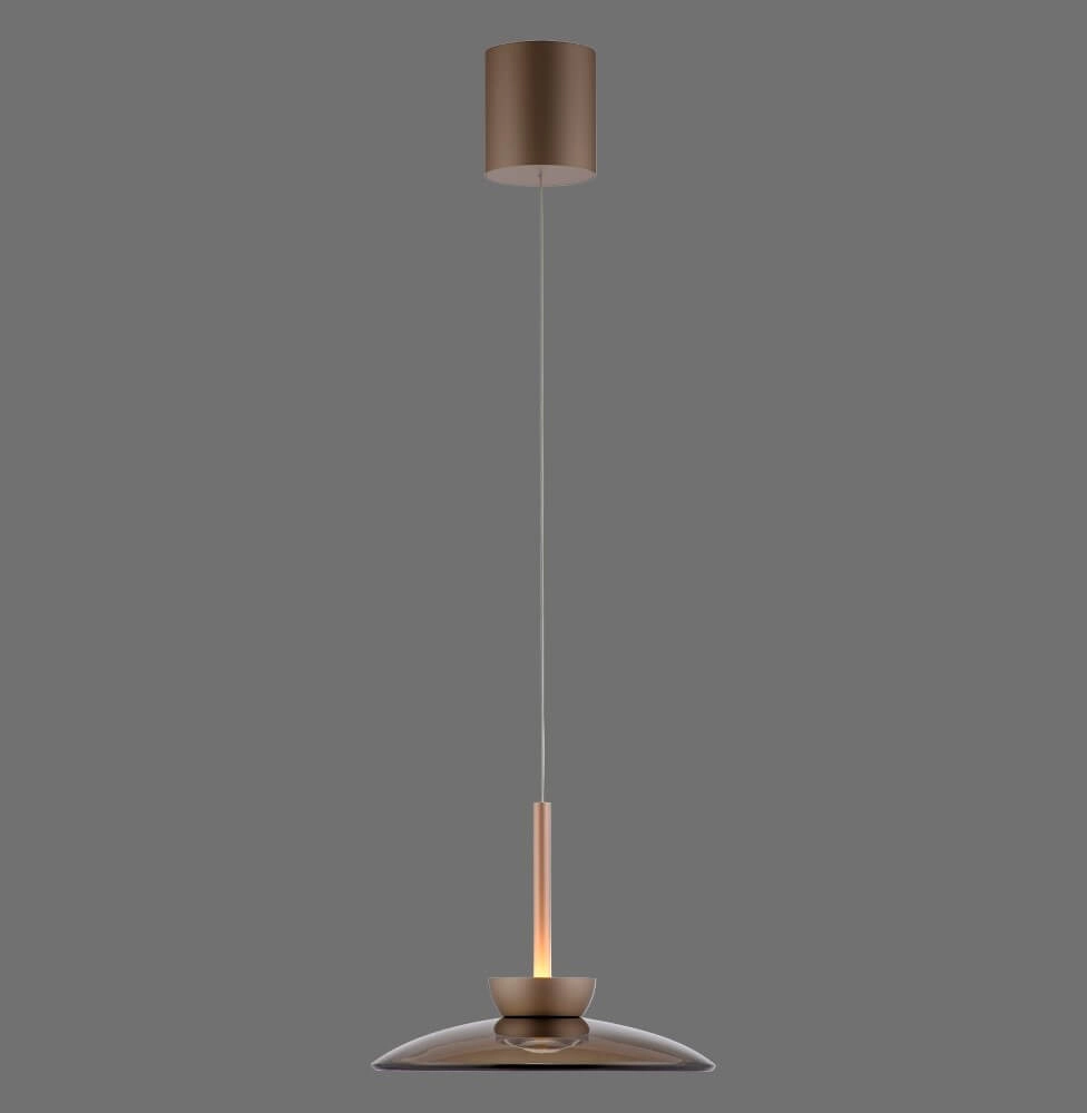 Lampe suspendue Pure Moon bronze Paul Neuhaus 4012248383933