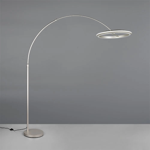 Lampe de pied Amador nickel Trio 4017807688184