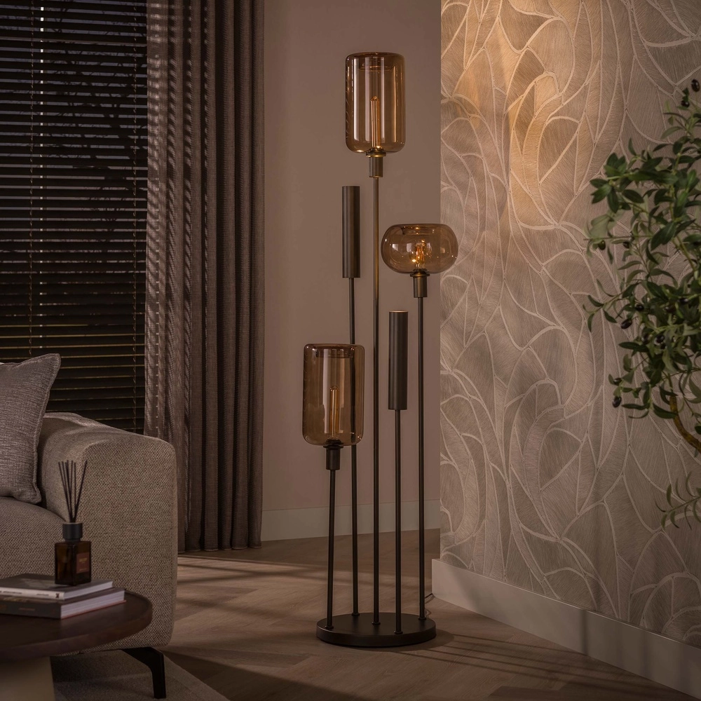 Lampadaire de conception Serene Sienna Brown Lyora 8716803514775