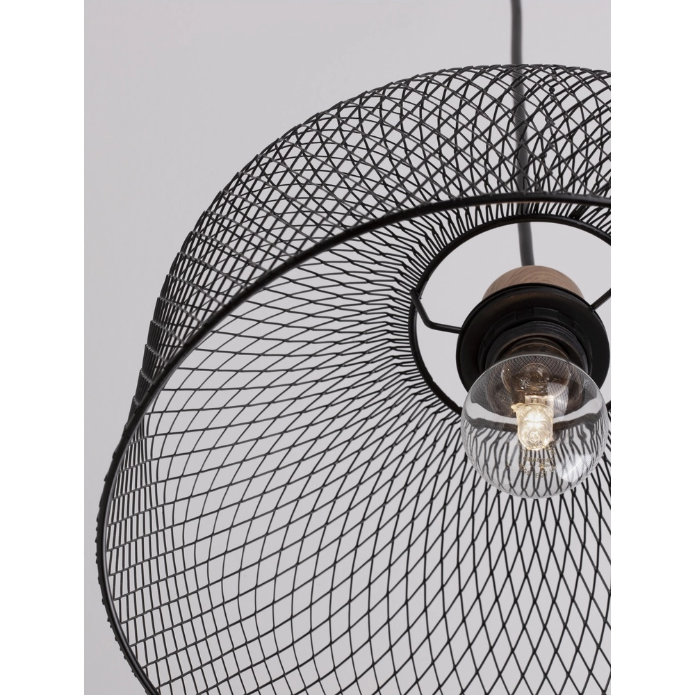 Lampe cage Lyron noir Lyora 5212017436351
