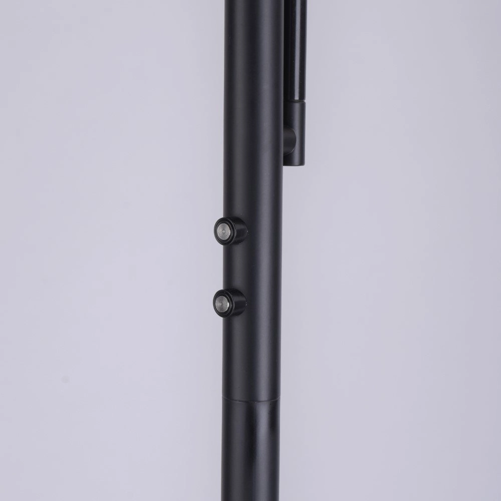 Lampe de lecture noire Hans Just Light 4043689972998