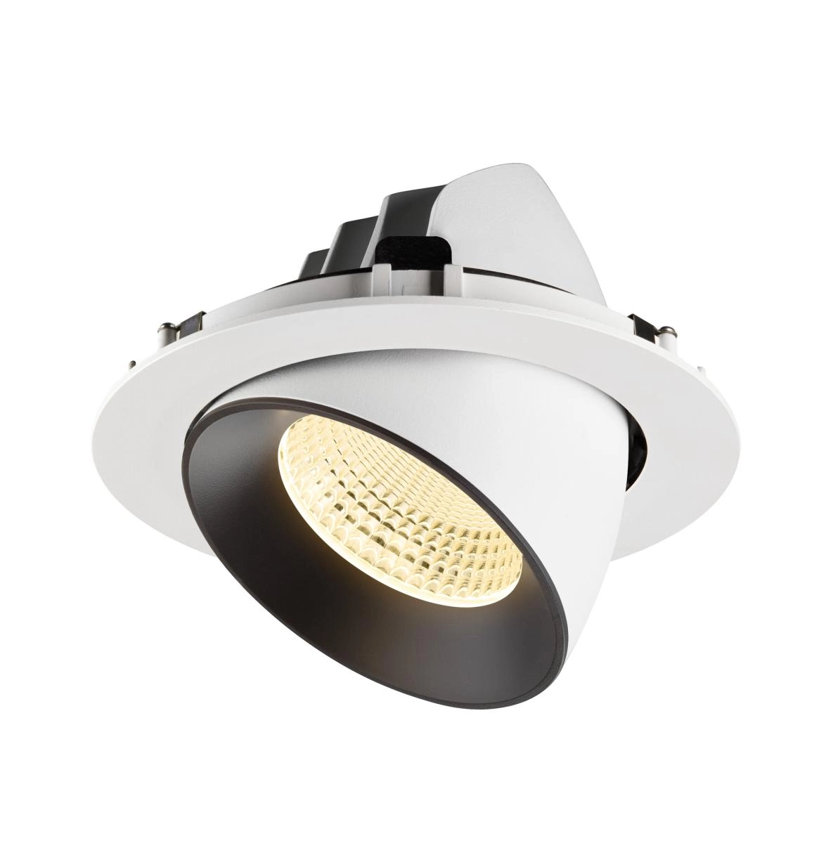 Spot encastré Numinos Gimble XL blanc/noir 3000K - 55 deg SLV 4024163308571