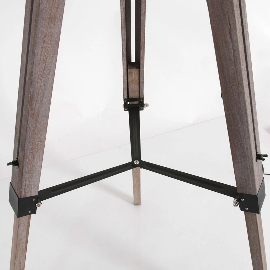 Lampe sur pied trépied Triek avec un chapeau en liège Ø40cm Steinhauer 8712746180473