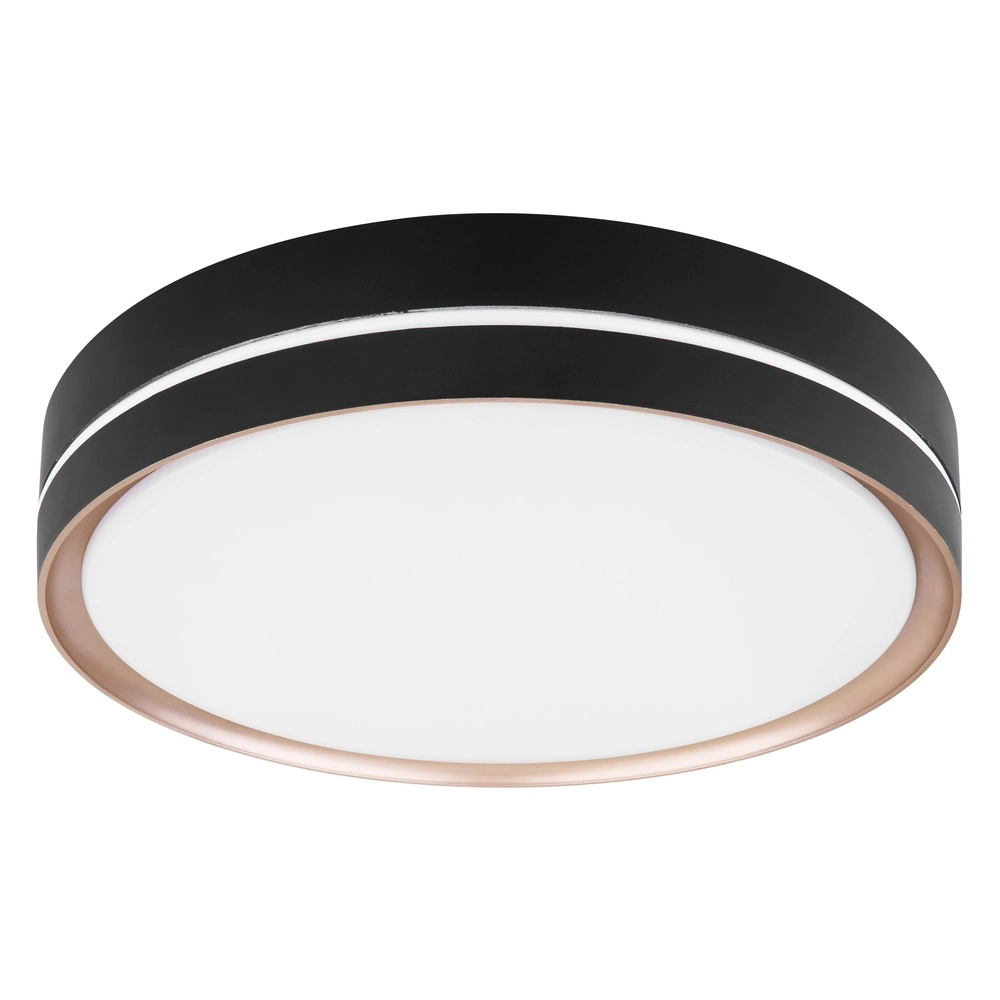 Lampe de plafond à design Manni noir Ø 38,5cm Globo 9007371422159