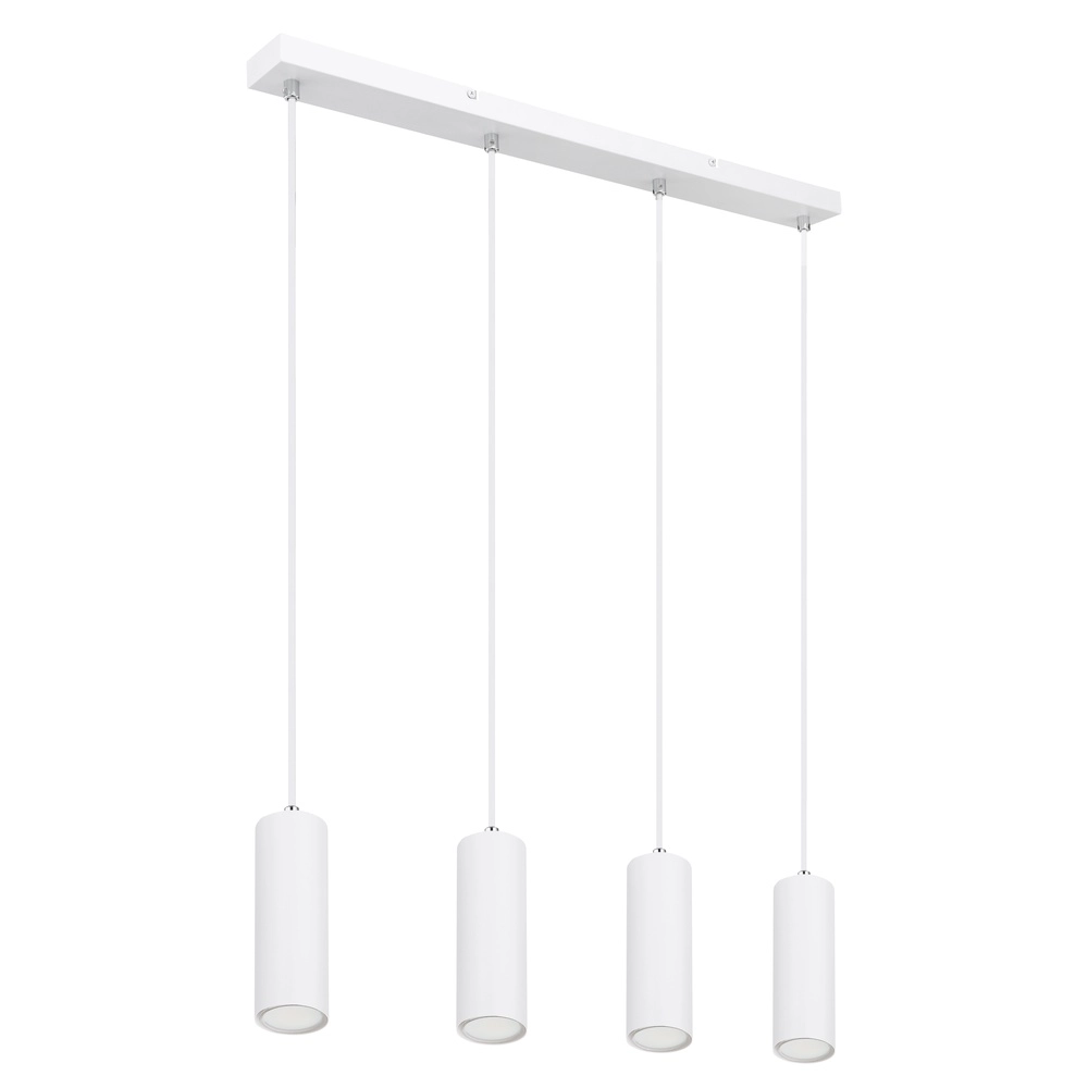 Lampe suspendue Robby Blanc à 4 lumières Globo 9007371436545