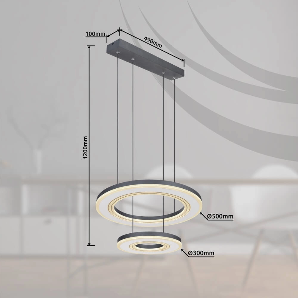 Suspension design Blasius Ø 50cm Globo 9007371422630