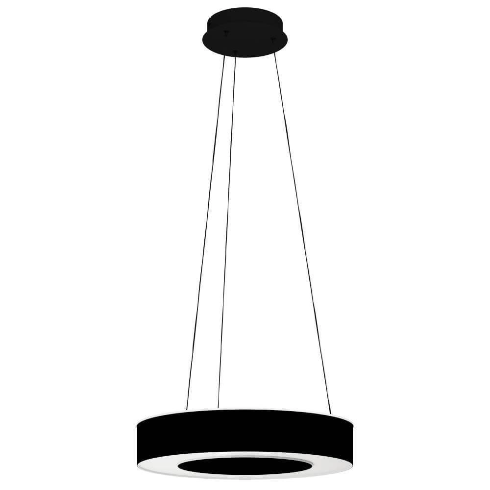 Lampe suspendue LED noire Guamare Ø 53 cm Lampe suspendue LED noire Guamare Ø 53 cm