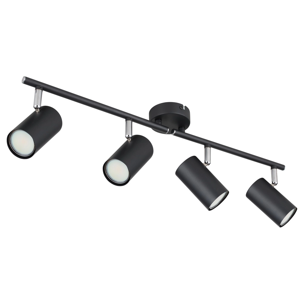Lampe de plafond à 4 lumières Allvi Noir Globo 9007371451760