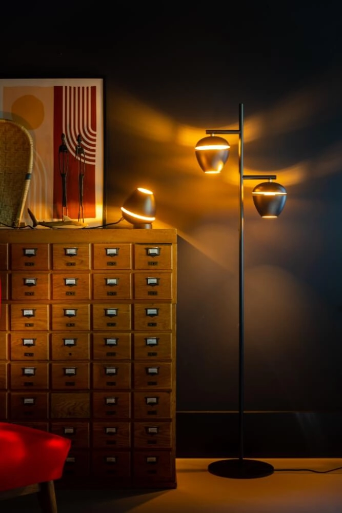 Lampadaire design Claire 2x E27 ETH 8720195304661