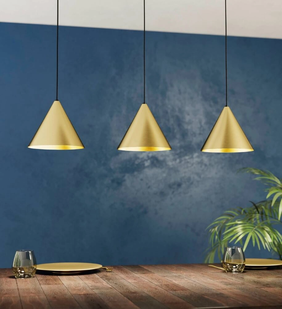 Lampe suspendue pour table à manger Narices or Eglo 9002759995928