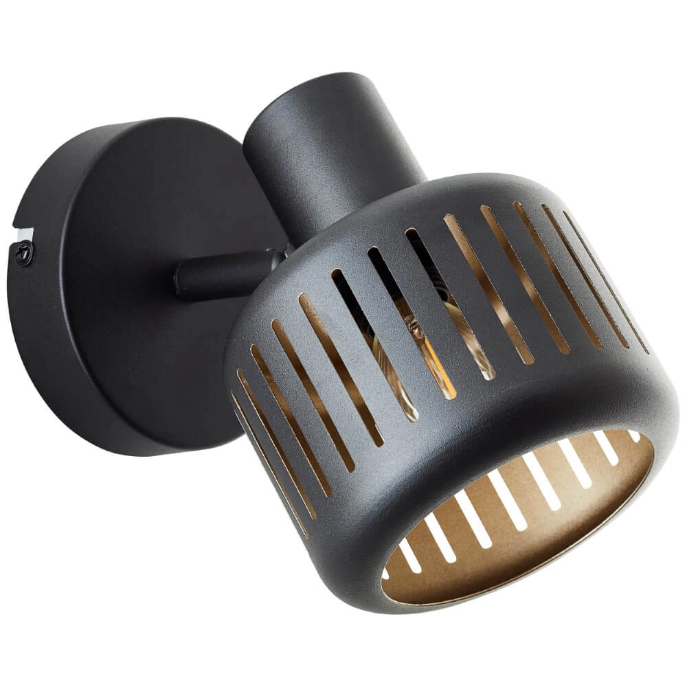 Applique noire Tyas noir avec de l'or Brilliant 4004353424311