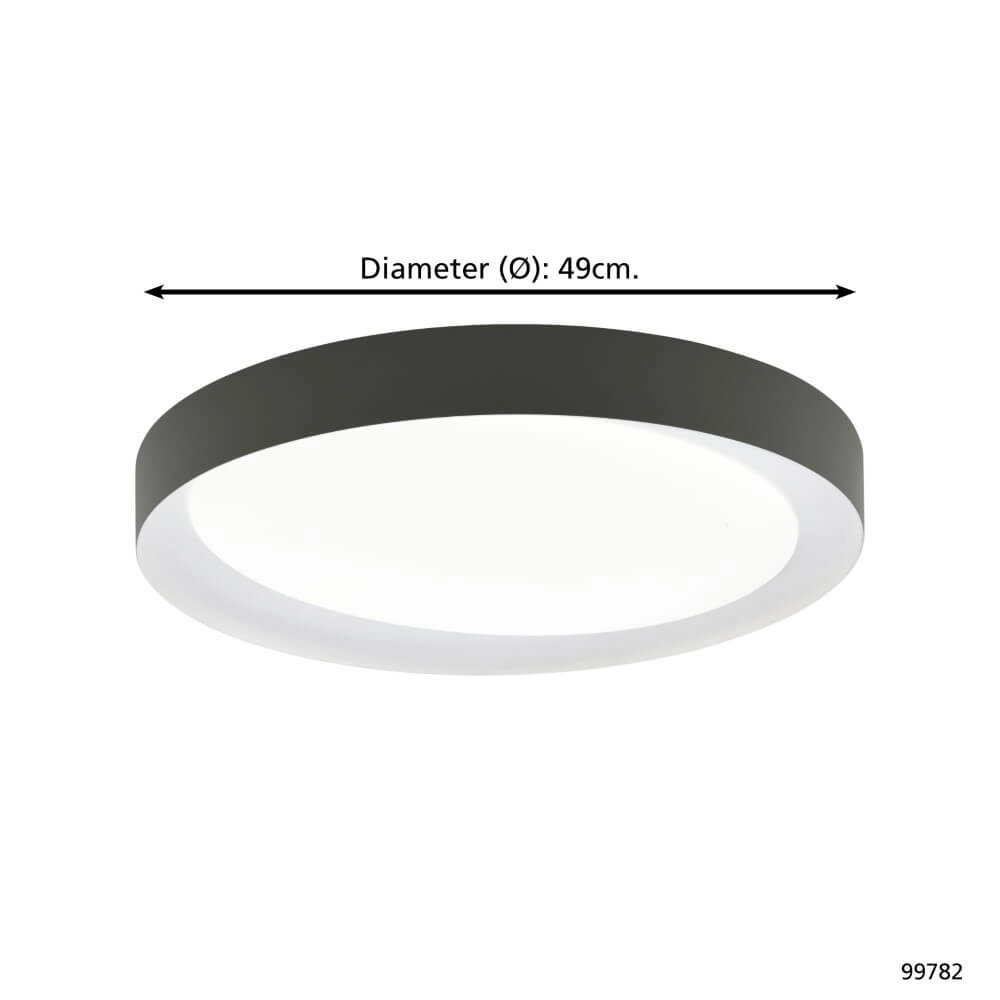Plafonnier LED Laurito Ø49cm Eglo 9002759997823