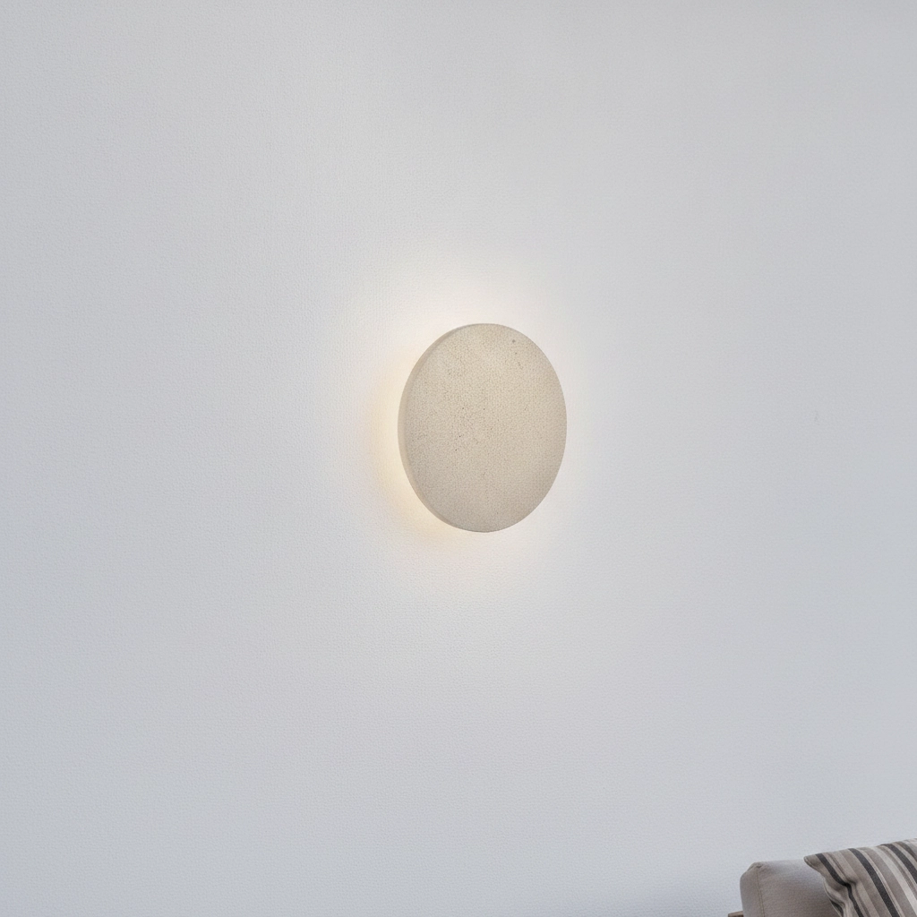 Lampe murale Cerler Pierre brun sable