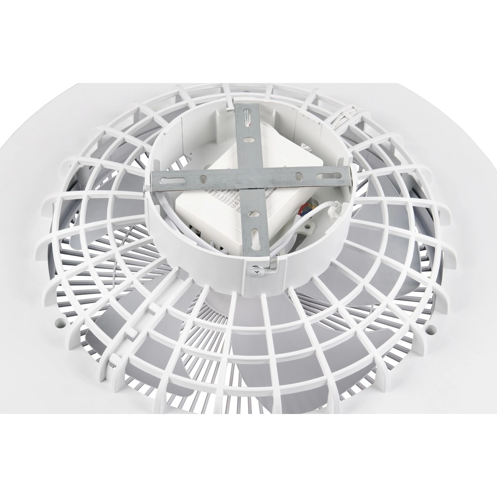 Ventilateur de conception Holmsund blanc Ø 46cm avec fonction RVB Trio 4017807688665