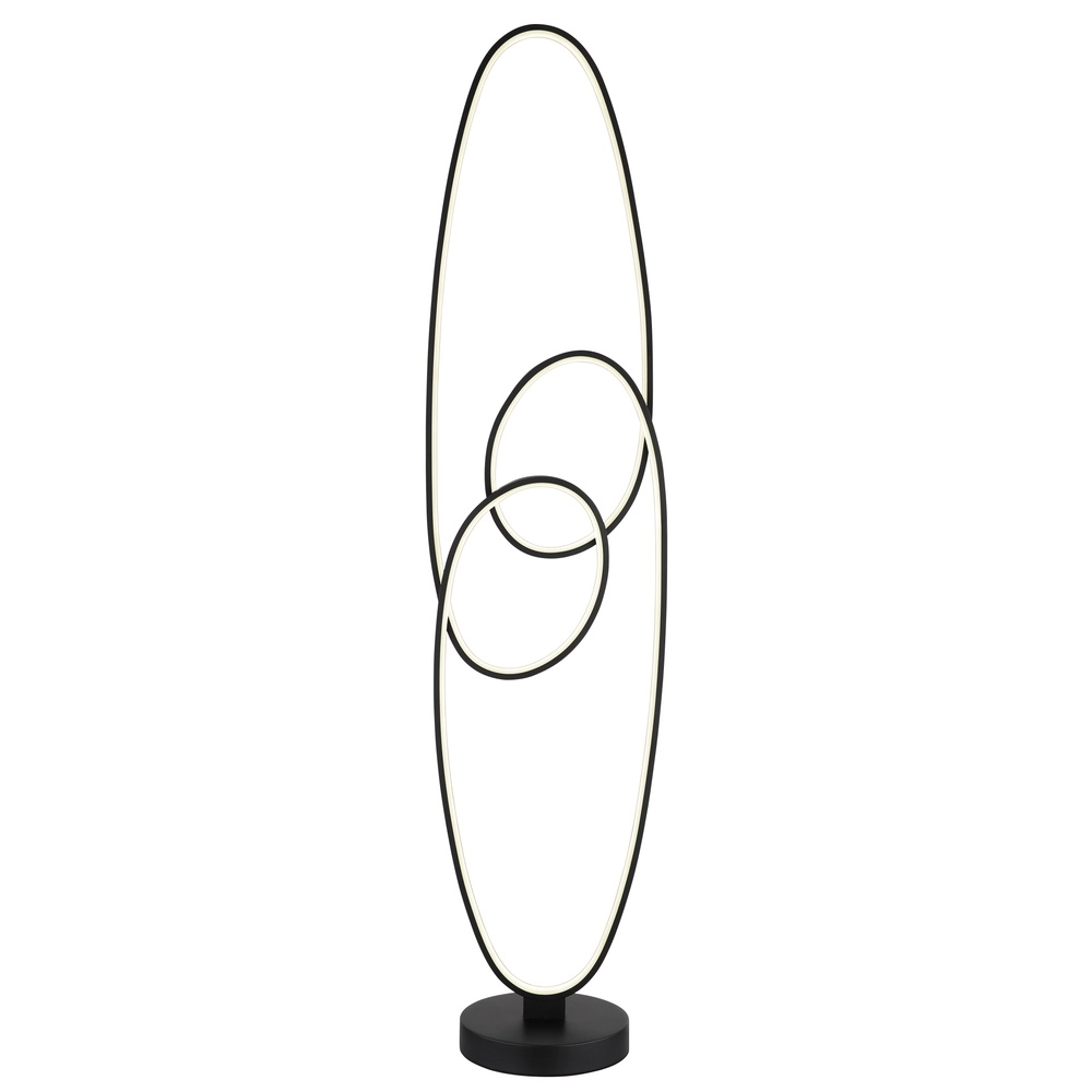 Lampadaire de conception Spira Noir Globo 9007371453252
