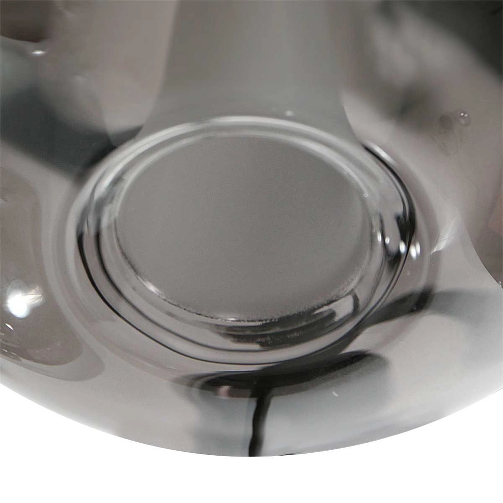 Suspension Glimsy 5 lumières noir rond Steinhauer 8712746177961