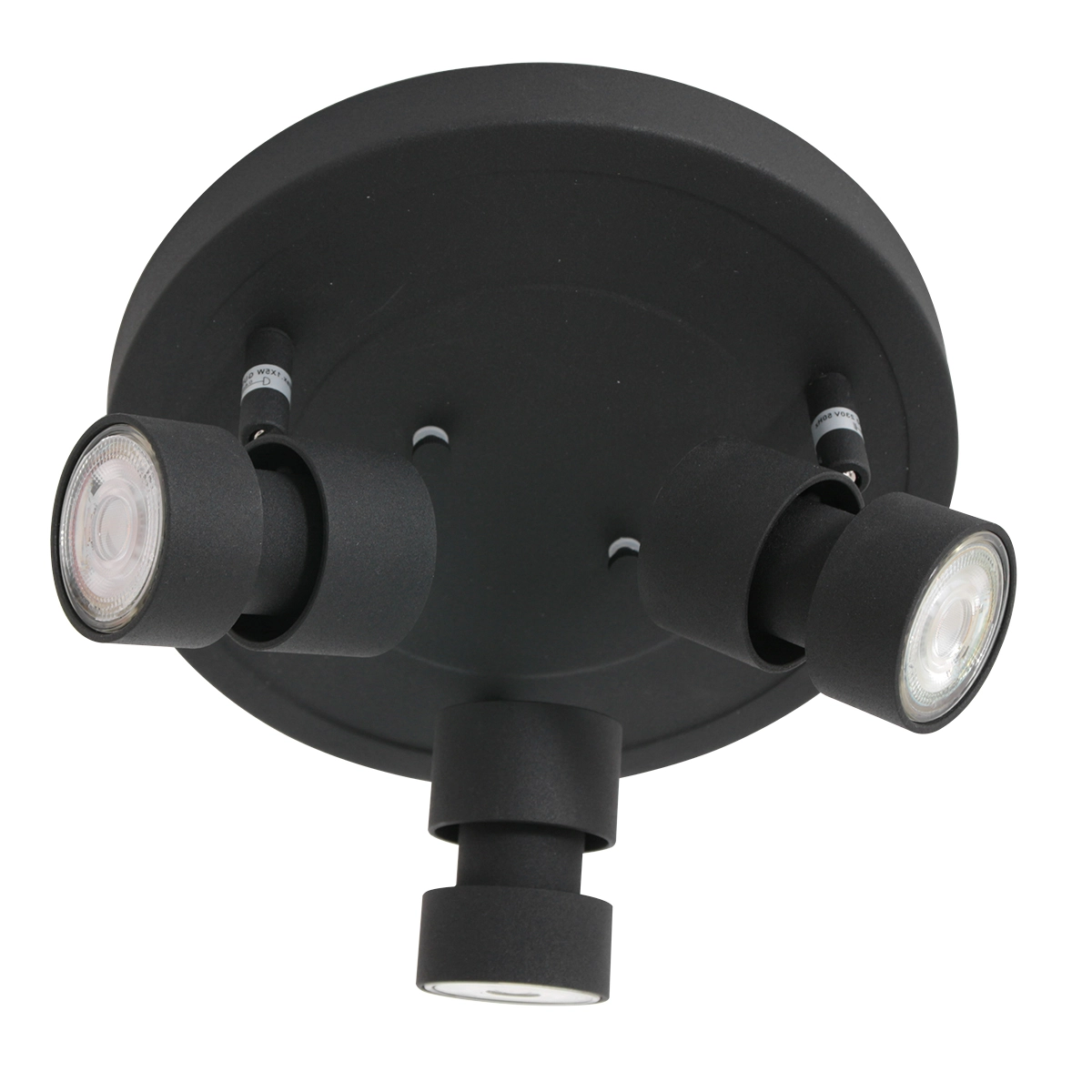 Spot de plafond LED Natasja LED noir Steinhauer 8712746175752