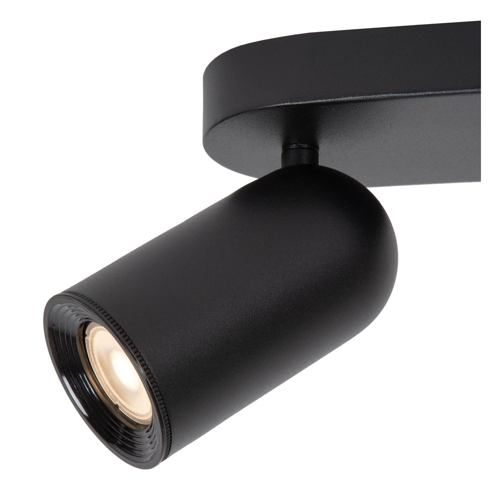 Projecteur de plafond Punch Noir à 4 lumières Lucide 5411212134332