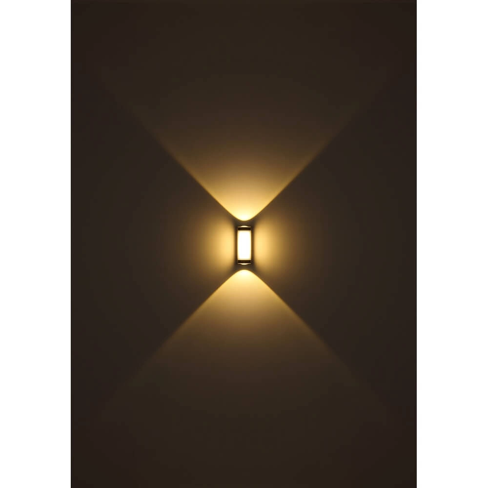 Applique murale design Plixon rectangle anthracite Globo 9007371455430