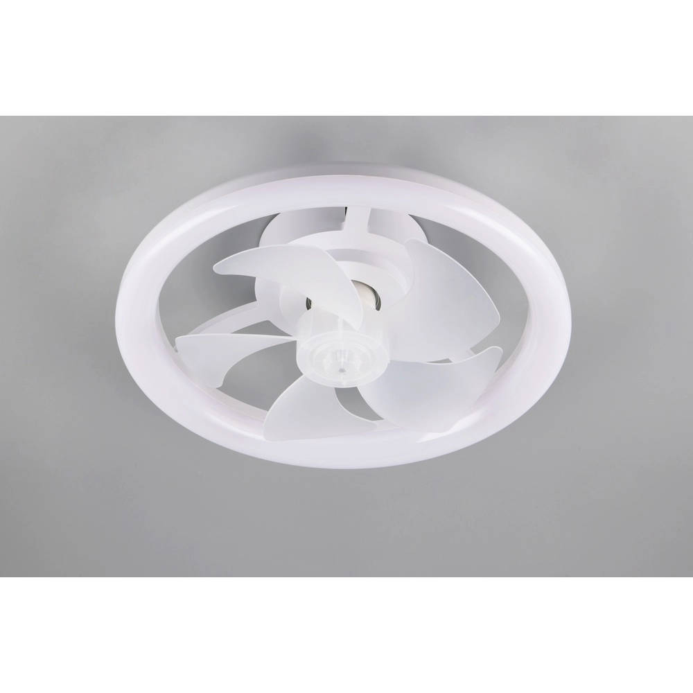 Ventilateur de plafond conçu Pajala blanc Ø 40cm Trio 4017807688207