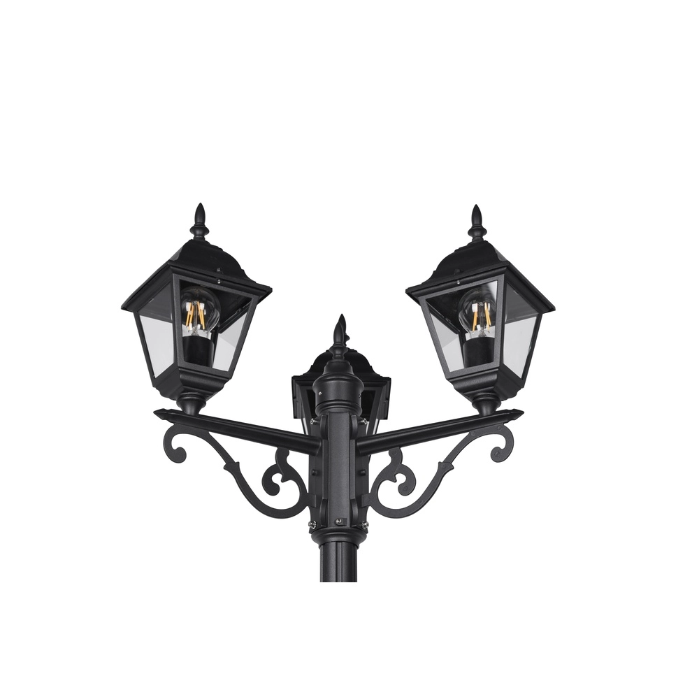 Lanterne Livenza 3 Couronne noire Trio 4017807543452