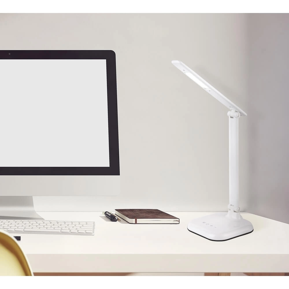 Lampe de bureau Davos blanc Globo 9007371382637