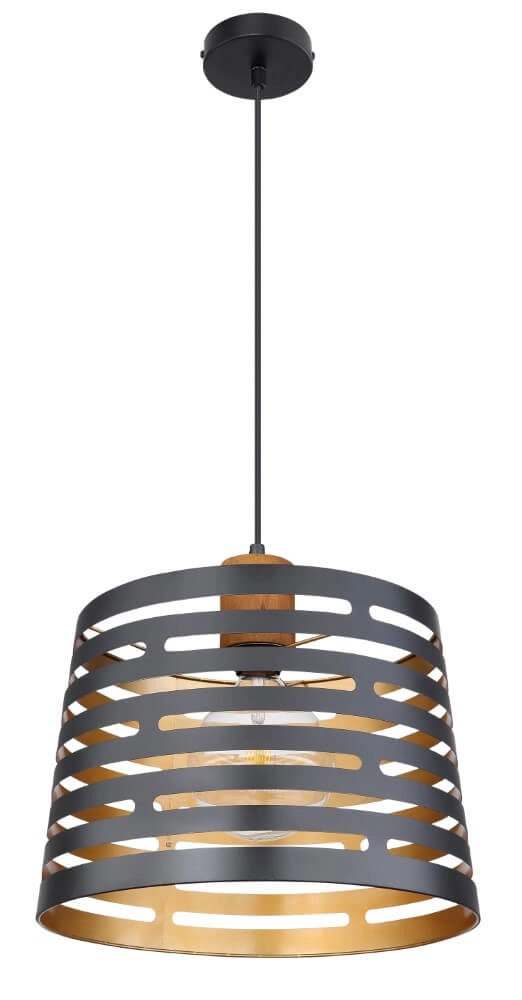 Lampe suspendue rurale Ablona Ø 35 cm Globo 9007371411245