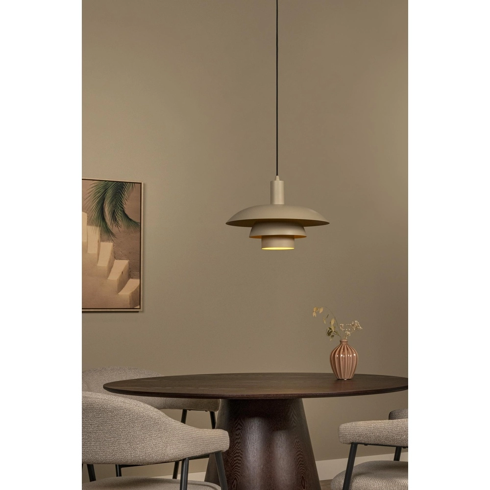 Lampe pendante de conception Bruno brun sable Lucide 5411212212238