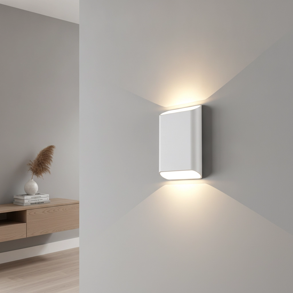 Applique murale Diaz L Blanc