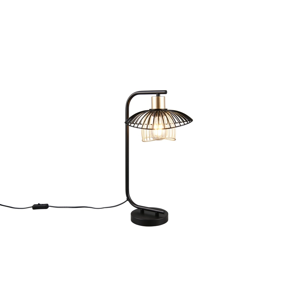 Lampe de table Lauris Noir Trio 4017807678123