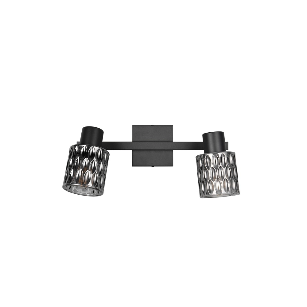 Plafonnier Jack  noir 2 lumières Trio 4017807643862