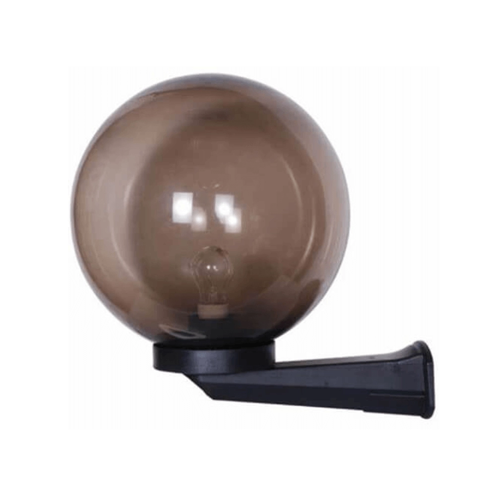 Lampe boule Bolano 20cm. Fumée murale