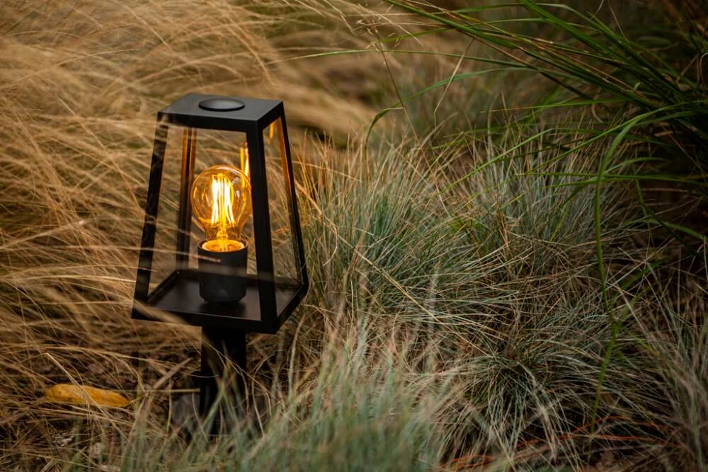 Lampe de jardin Fia noir Lutec 6939412070674