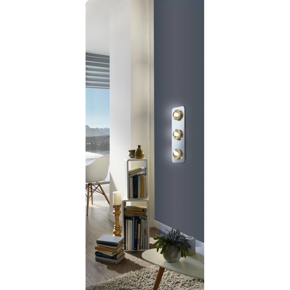 Lampe de plafond Torano Chrome à trois lumières Eglo 9002759975234