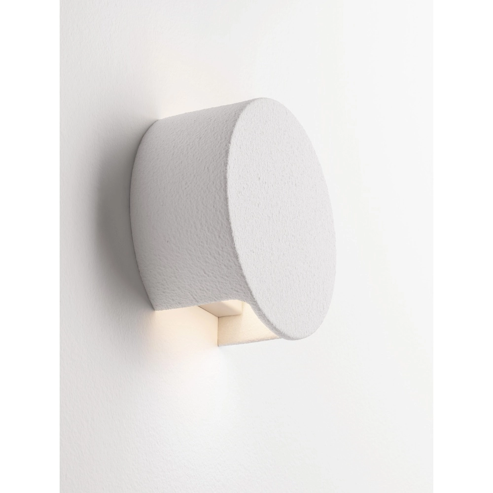 Applique murale ronde Awa blanc Ø 15,5cm Lyora 5212017479266