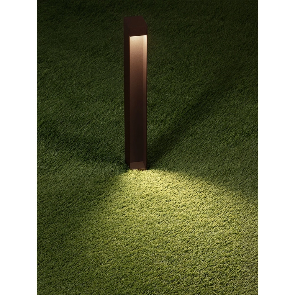 Éclairage de chemin Lumix brun rouille 60 cm Lyora 5212017498076