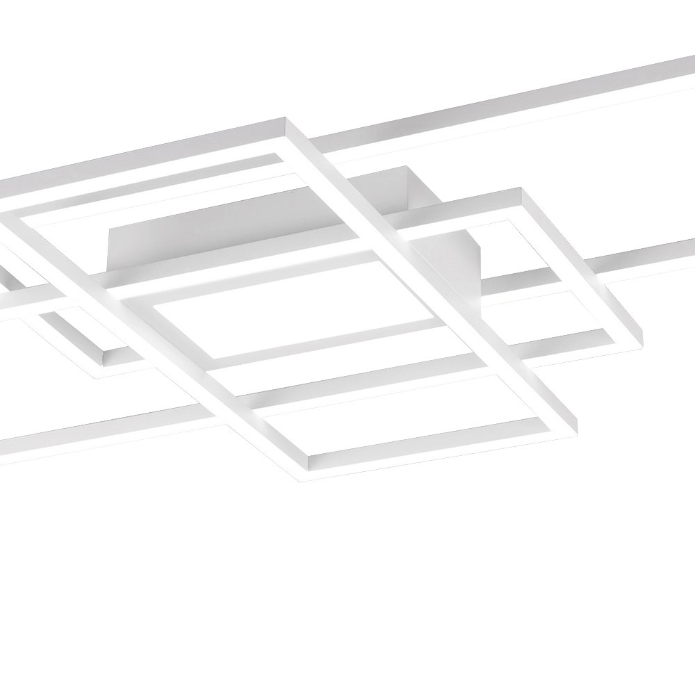 Plafonnier moderne Irvine blanc Trio 4017807452204