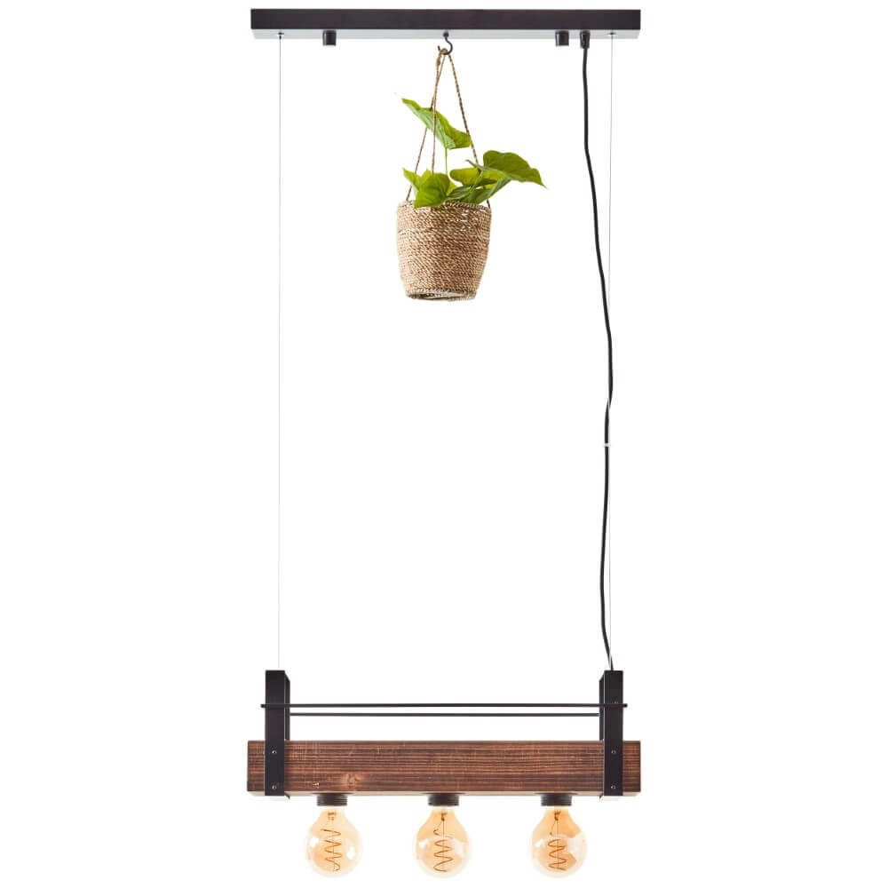 Lampe suspendue Bankwood 50 cm Brilliant 4004353396571