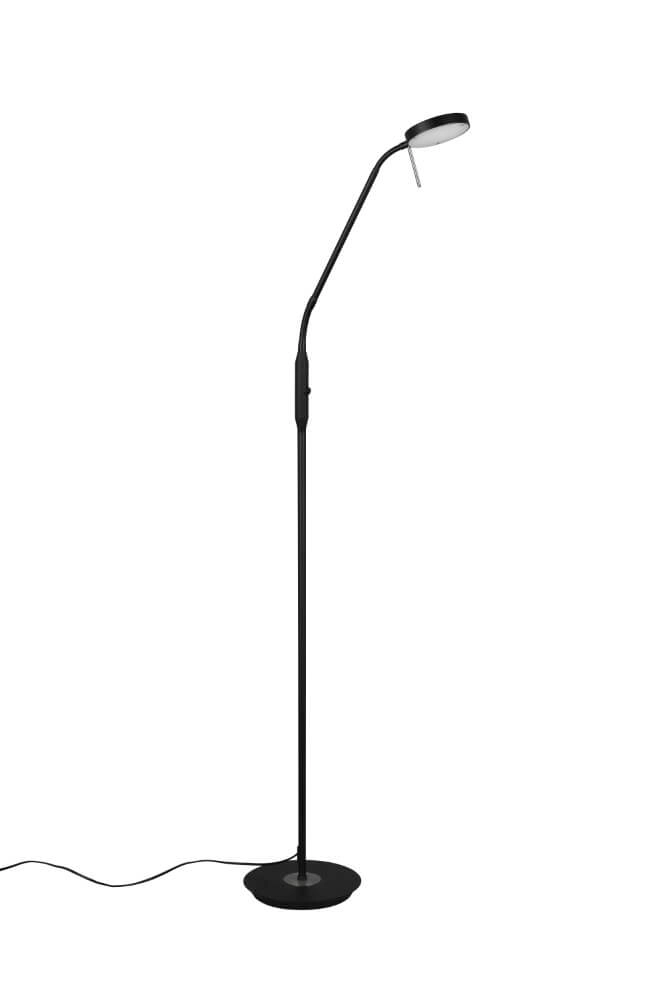 Lampadaire Monza 145cm noir Trio 4017807506099