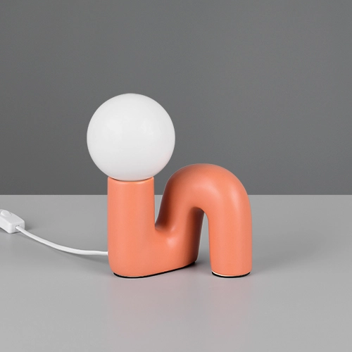 Lampe de table Quinn Abricot Trio 4017807682267