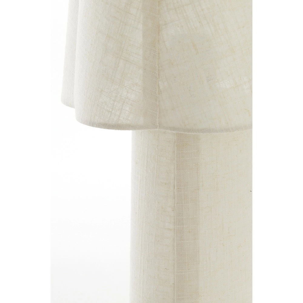 Lampe de table Musaby Forme organique - Lin naturel Light & Living 8717807784249