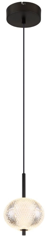 Conception de lampe suspendue Ceps noir Globo 9007371452538