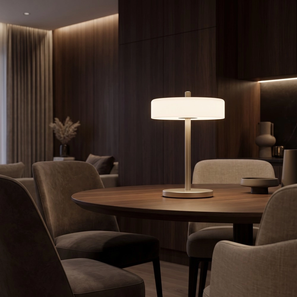 Lampe de table de conception Salve nickel Eglo 9008606392315