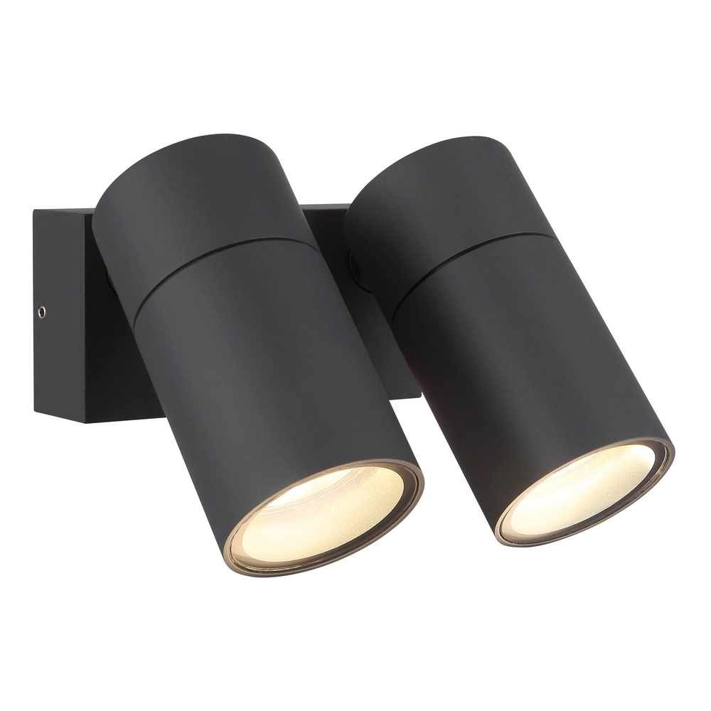 Projecteur double monté en surface Piper anthracite Globo 9007371465873