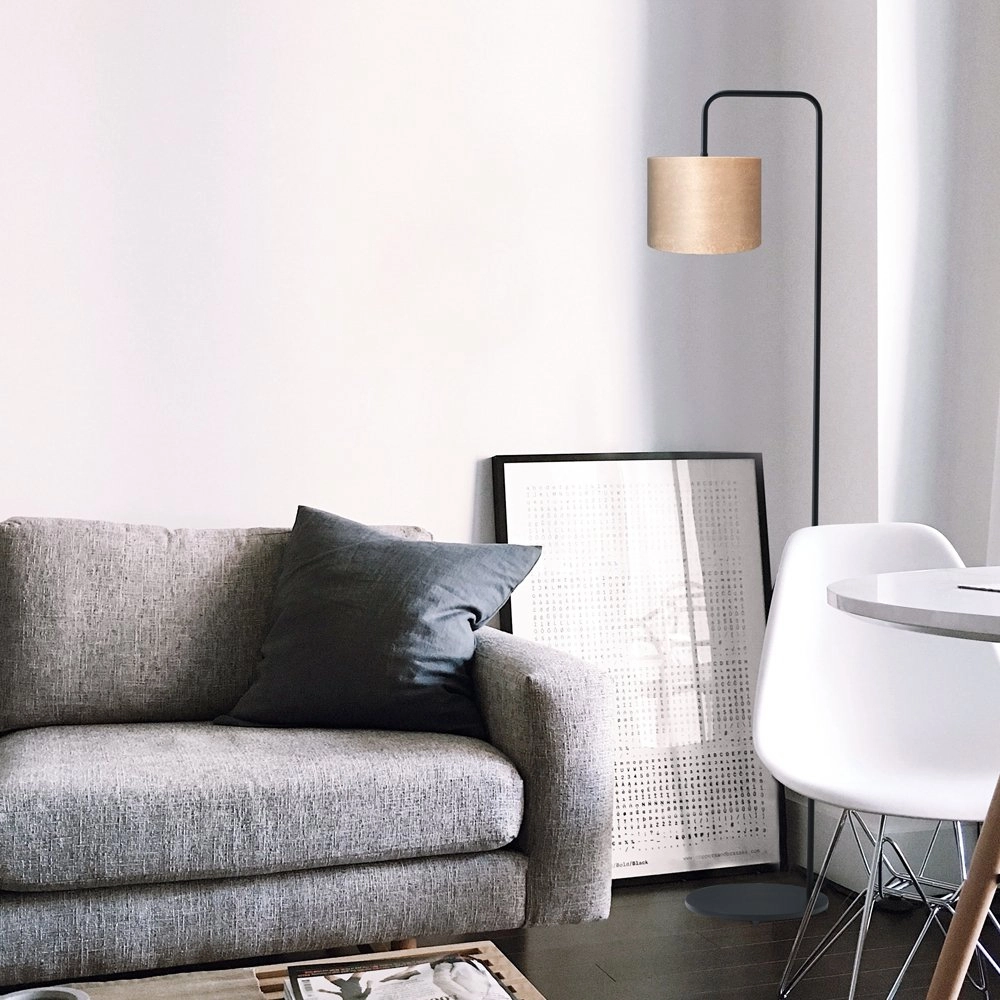 Lampe de table Venus 152cm avec abat-jour couleur sable Masterlight 8718121246734